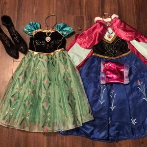 Frozen Anna Dress Bundle & Accessories